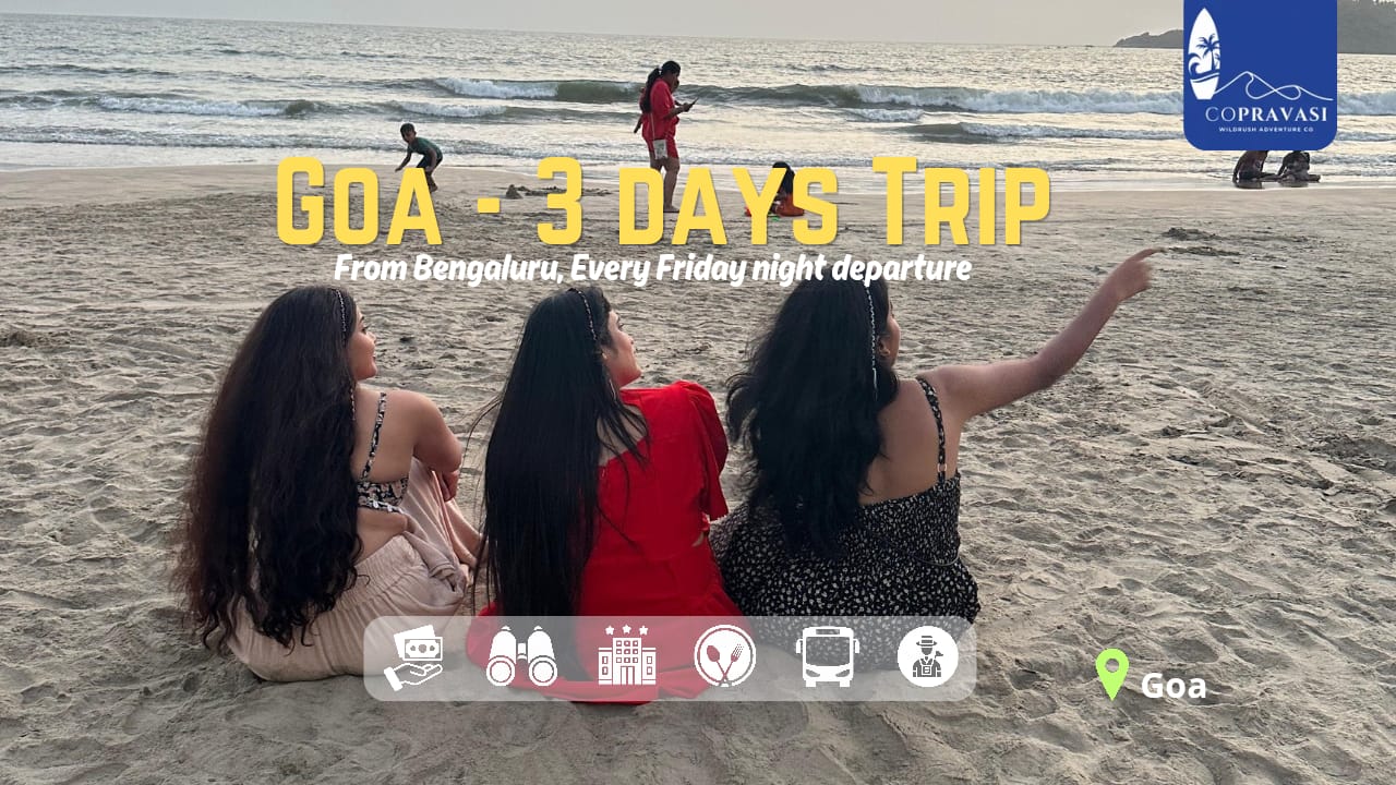 North & South Goa Trip - From Bangalore & Tumkur trek cover image